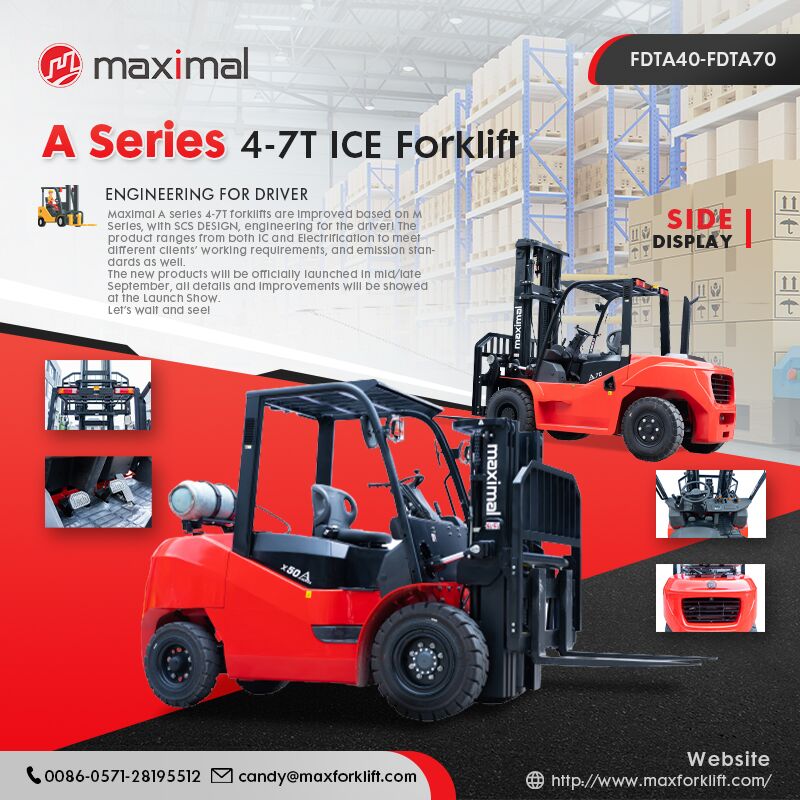 ENGINEERING FOR DRIVER:A Series 4-7T ICE Forklift